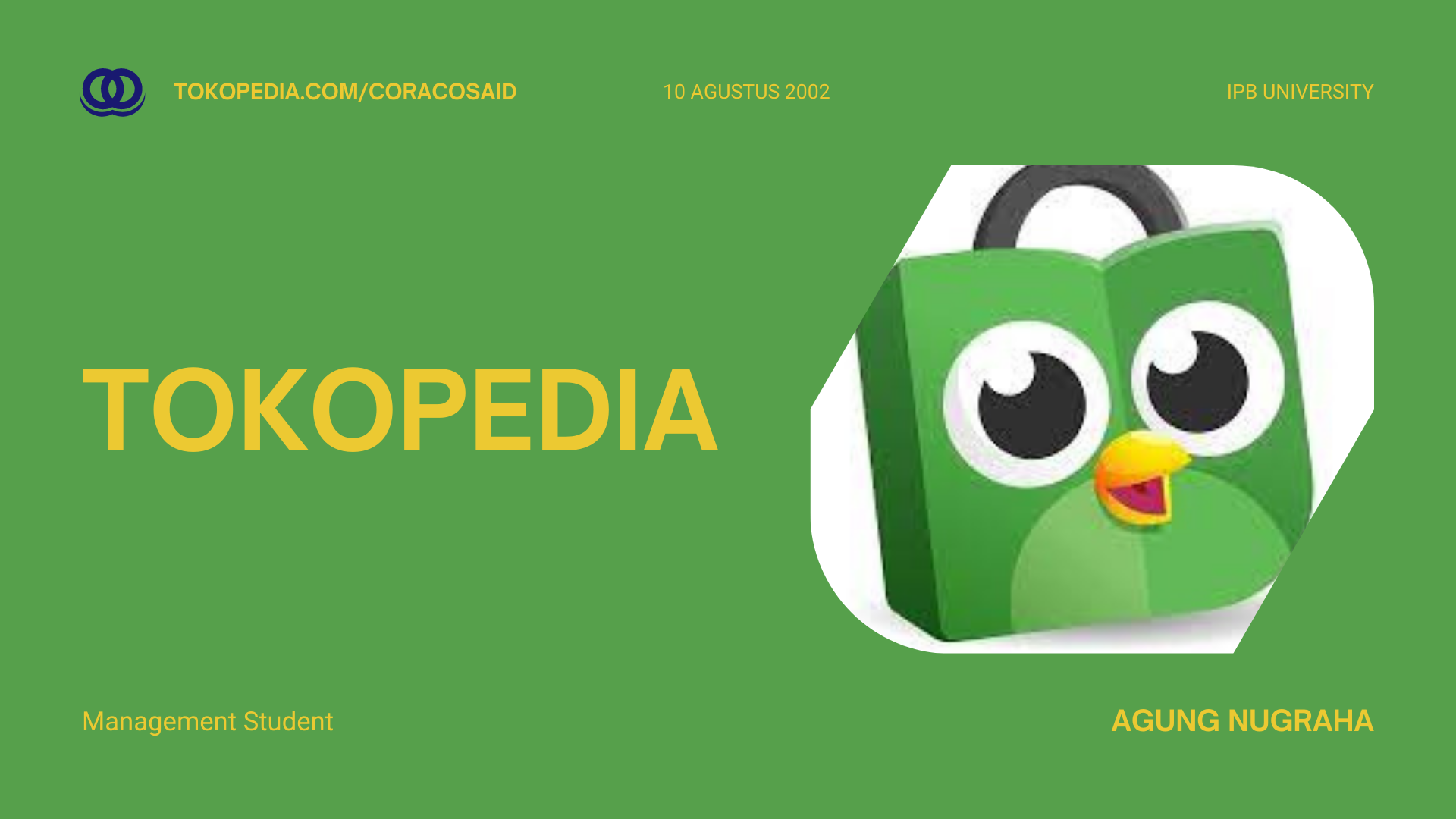 Tokopedia - Coracosa ID